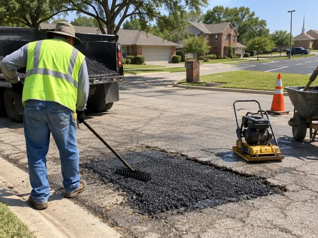 Asphalt Patching & Pothole Repair in North Richland Hills, TX